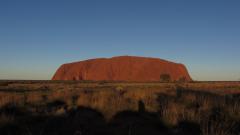 Sunset Timelapse Uluru